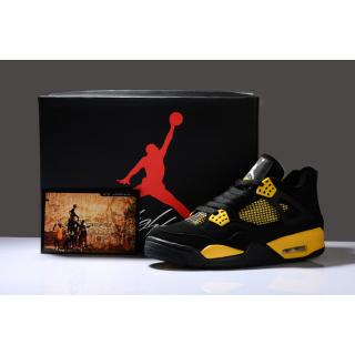 Chaussure de Basket Jordan 4 Retro Pour Homme Pas Cher